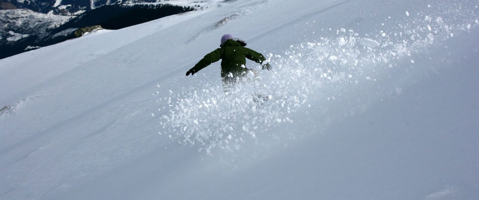 Snowboard Sägerei Sedrun