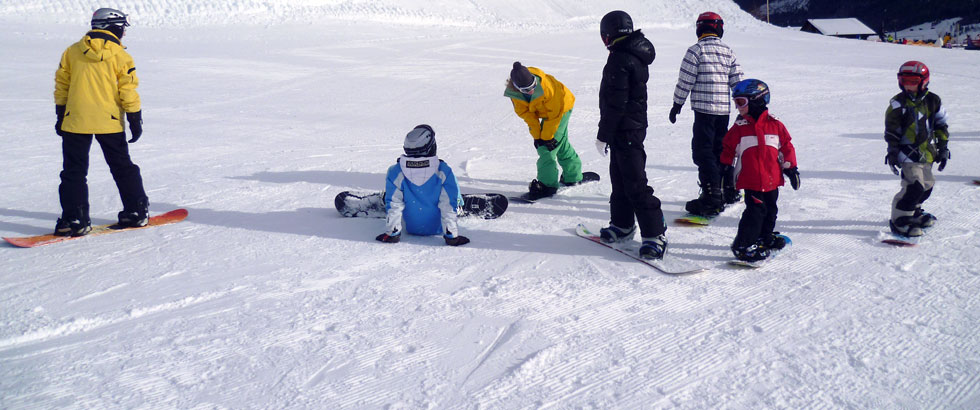 Snowboard Sägerei Sedrun
